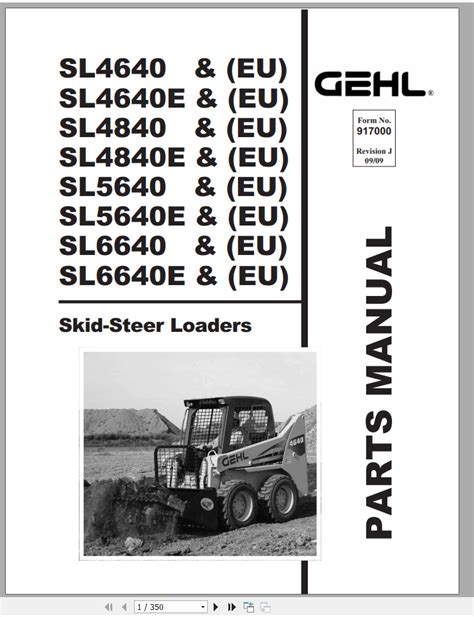 gehl skid steer loader pins and bushings|gehl 4640 parts list.